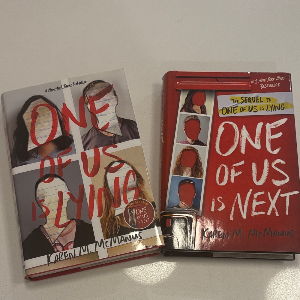 One of Us is Lying and One of Us is Next Book Set